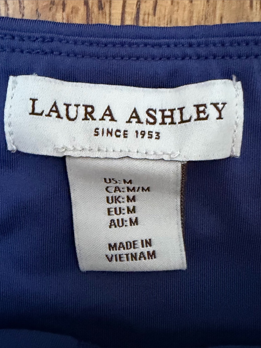 Laura Ashley Medium Pleated Golf Tennis Skort Mini Skirt Blue Stretch Activewear - Picture 3 of 12